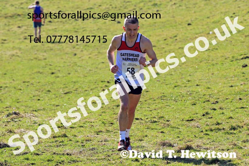 Senior and Masters Mens 2022 North Eastern Cross Country Relays, Farnley Farm, Peterlee.  Photo: David T. Hewitson/Sports for All Pics